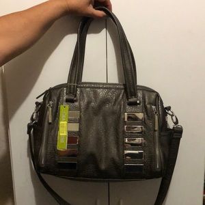 Gianni Bini gray/silver purse